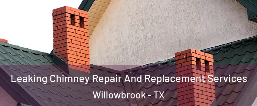 Leaking Chimney Repair And Replacement Services Willowbrook - TX