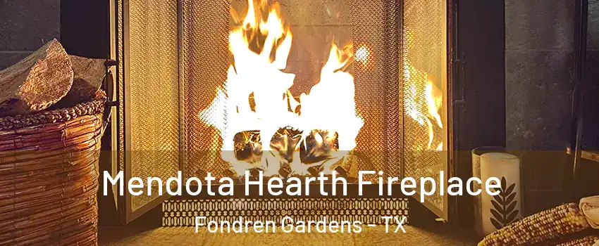Mendota Hearth Fireplace Fondren Gardens - TX