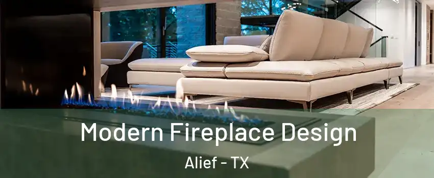 Modern Fireplace Design Alief - TX