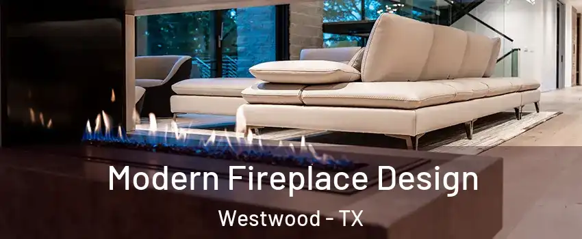 Modern Fireplace Design Westwood - TX