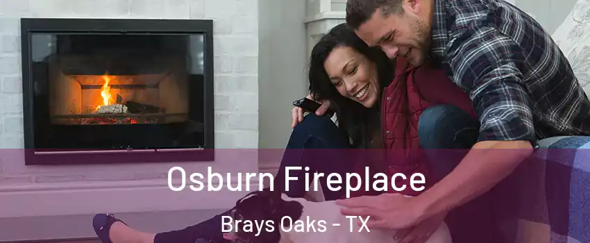 Osburn Fireplace Brays Oaks - TX