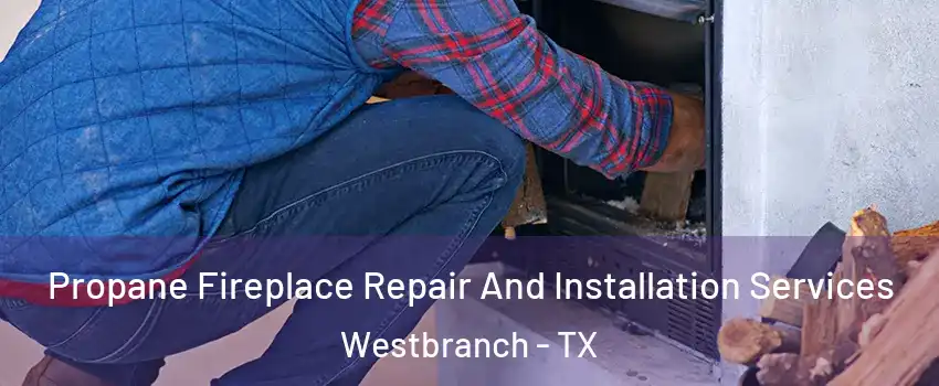 Propane Fireplace Repair And Installation Services Westbranch - TX
