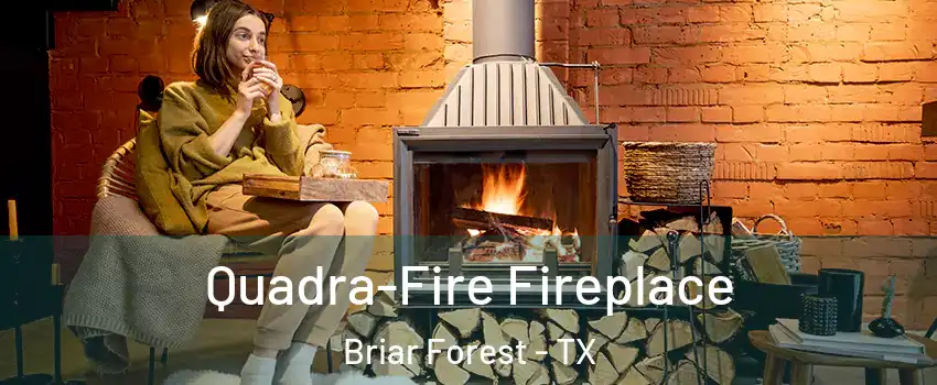 Quadra-Fire Fireplace Briar Forest - TX