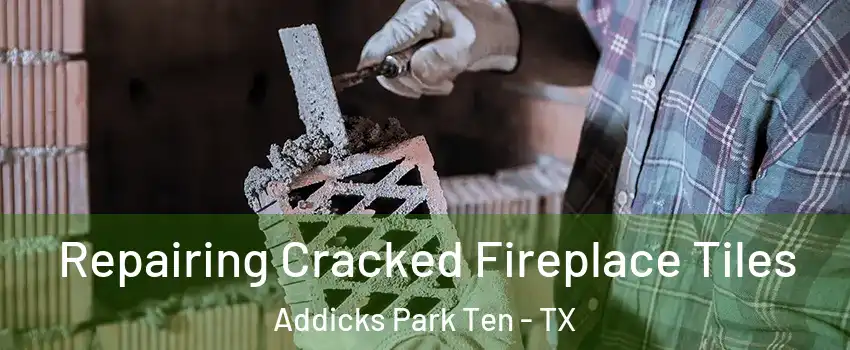 Repairing Cracked Fireplace Tiles Addicks Park Ten - TX