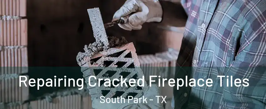Repairing Cracked Fireplace Tiles South Park - TX