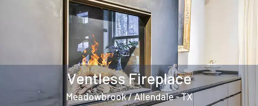 Ventless Fireplace Meadowbrook / Allendale - TX